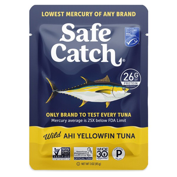 Ahi, Wild Yellowfin Tuna, Mercury Tested