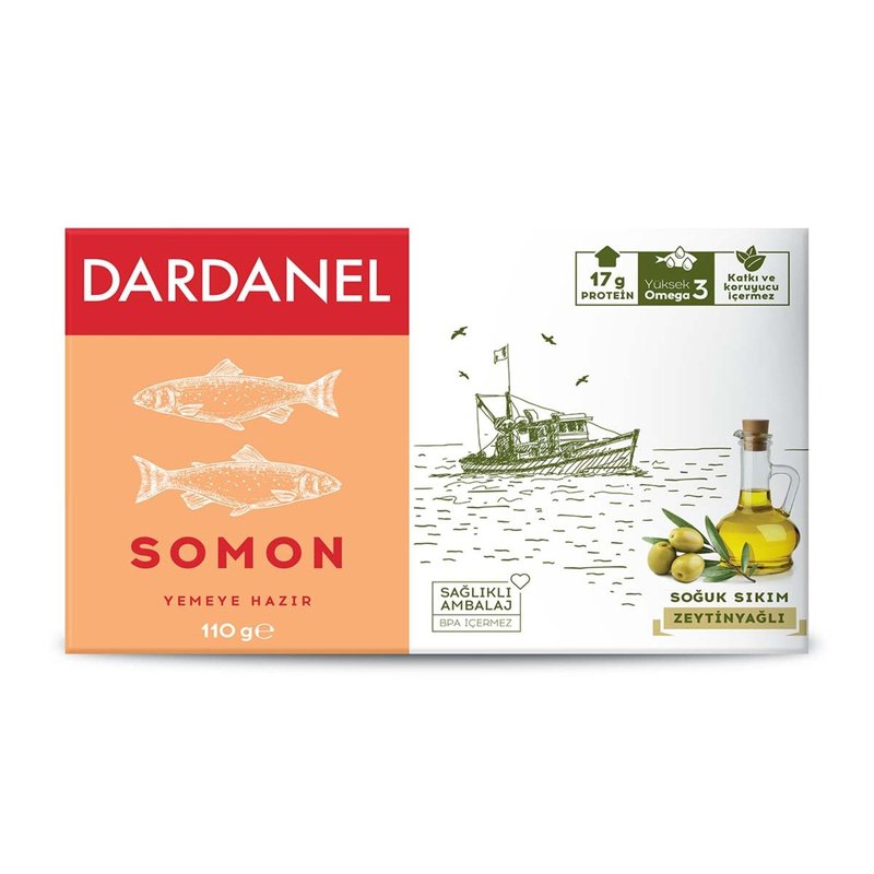 Salmon in Olive Oil 3.8 oz (110 g)