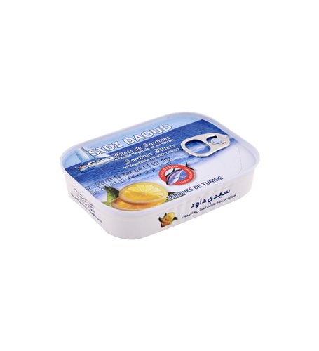 FILET SARDINE 100G CITRON SIDI DAOUD