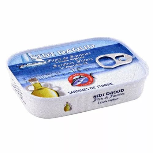 ALU FILET SARDINE 100G HO SIDI DAOUD