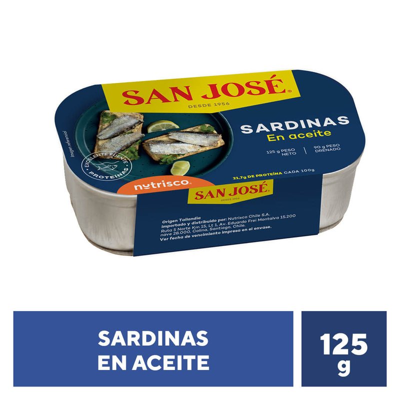 Sardinas en Aceite 125g