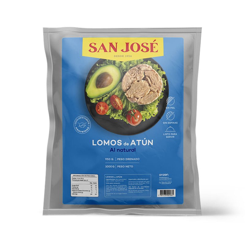 Atún Pouch al Natural 1Kg