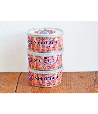 20 Thon huile olive Sidi Daoud 160 gr
