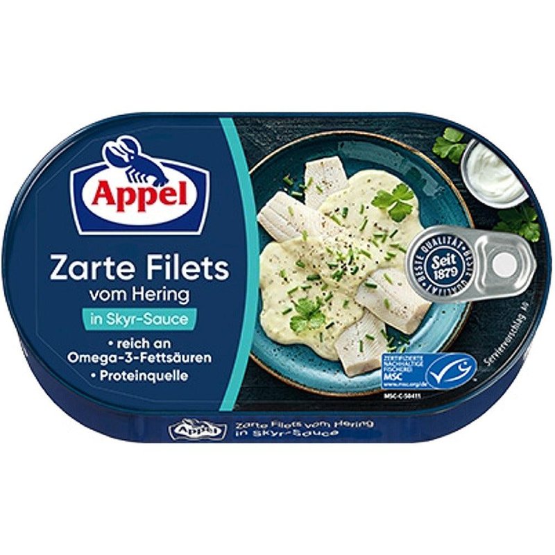 Herring Fillets In Skyr Sauce -200g