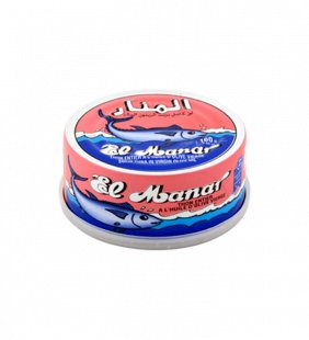 THON ENTIER A L’HUILE D’OLIVE EL MANAR 160G