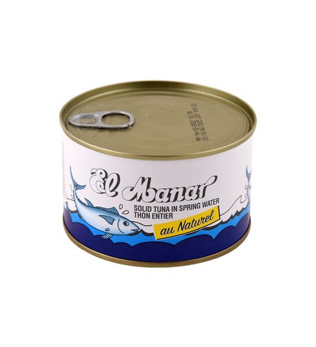 THON ENTIER AU NATUREL EL MANAR 400G