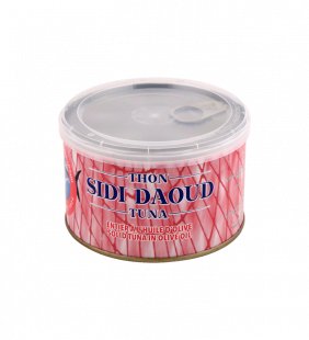 THON ENTIER A L’HUILE D’OLIVE SIDI DAOUD 400G