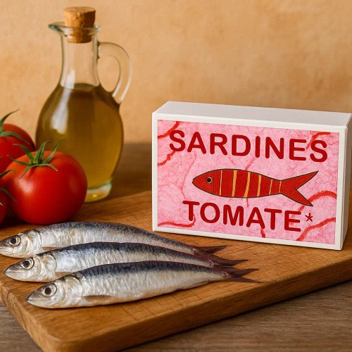 Wild Caught Sardines with Organic Tomatoes and Olive Oil Tinned Fish Collector Series