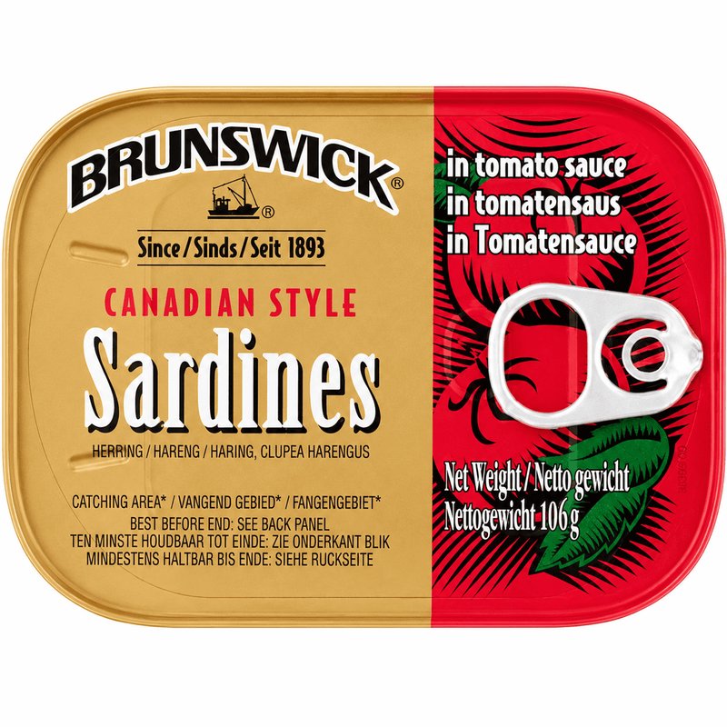Brunswick Sardines in Tomaten Saus 106g