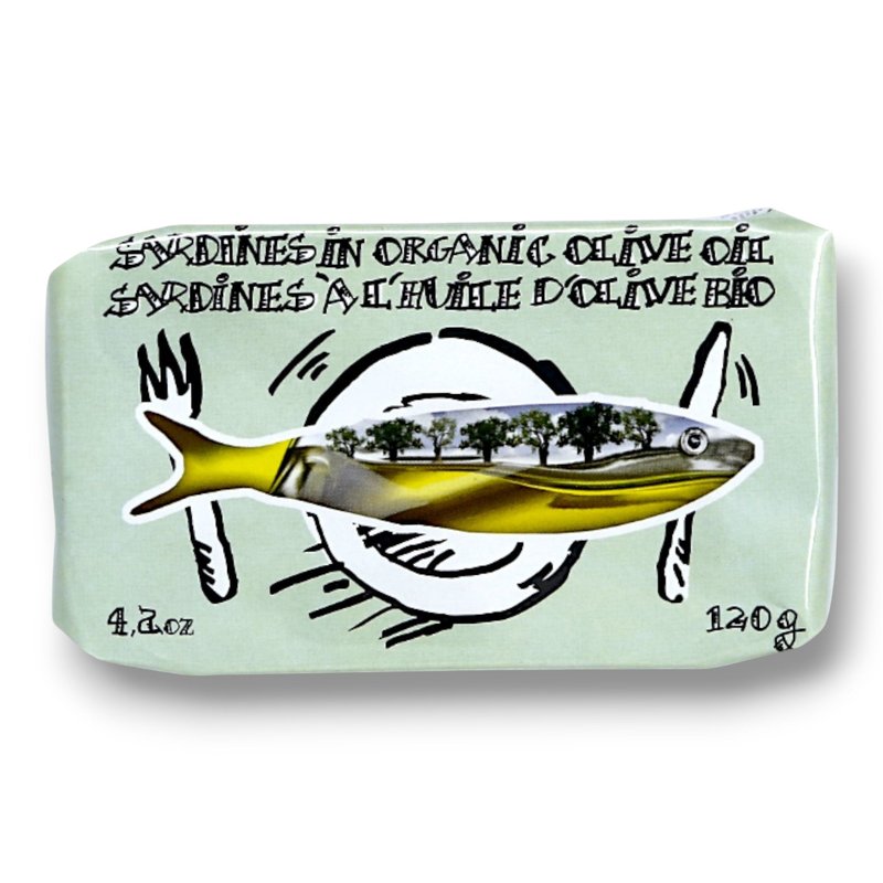 Sardines in Organic Olive Oil - Cantara | Premium Spanish