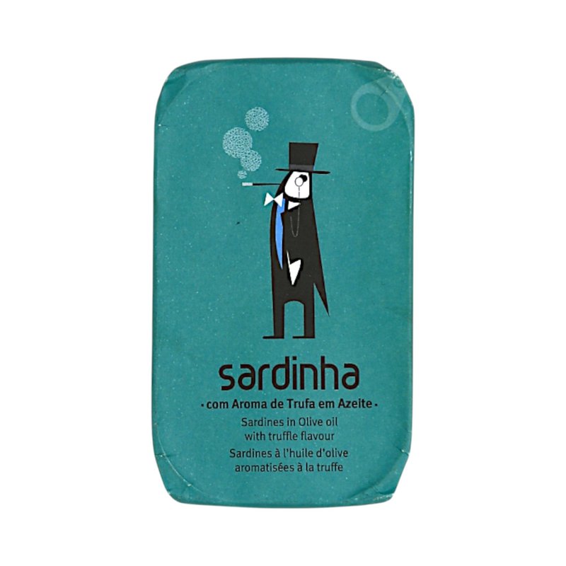 Sardines in Olive Oil with Truffle - Sardinha | Gourmet