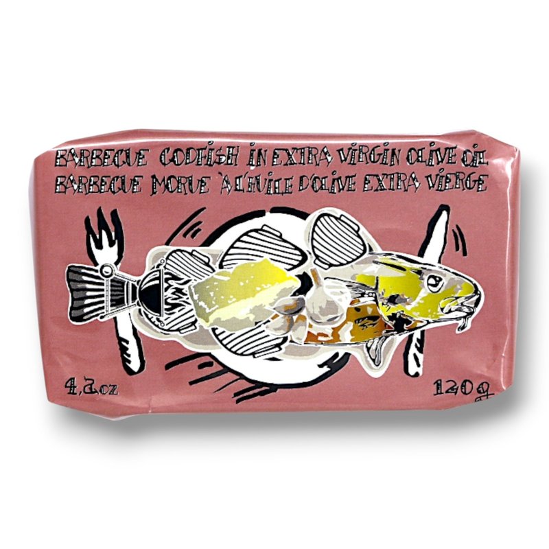 Barbecue Codfish in Extra Virgin Olive Oil - Cantara | Premium Spanish