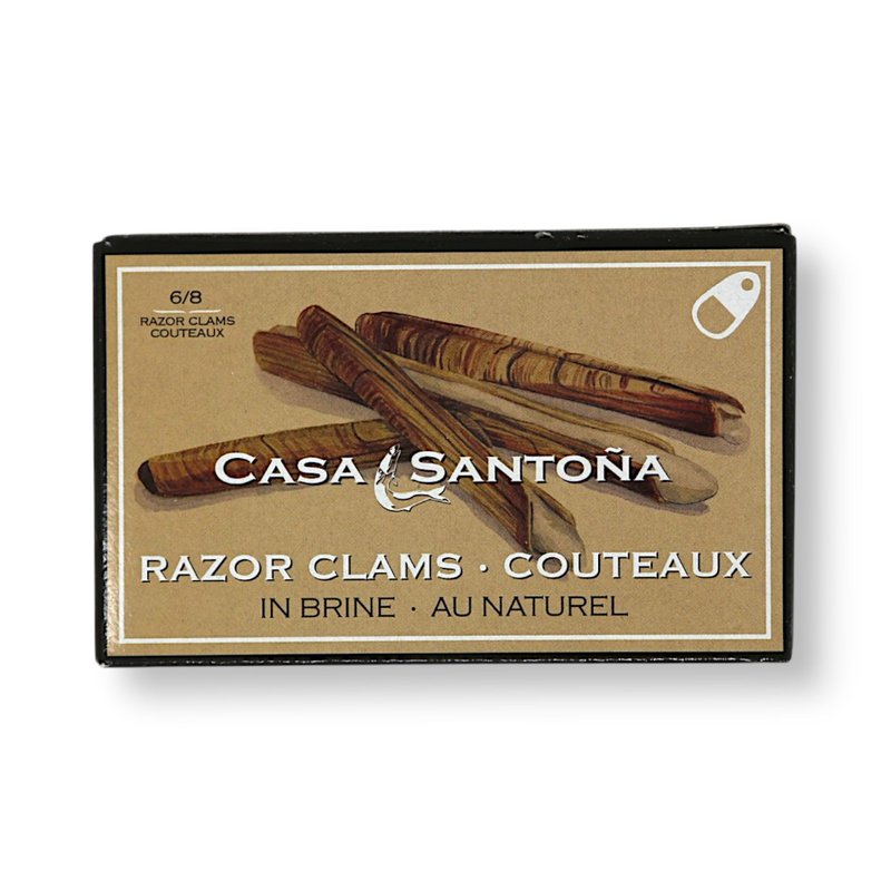 Razor Shells 'Navajas' al Natural Tin 112g