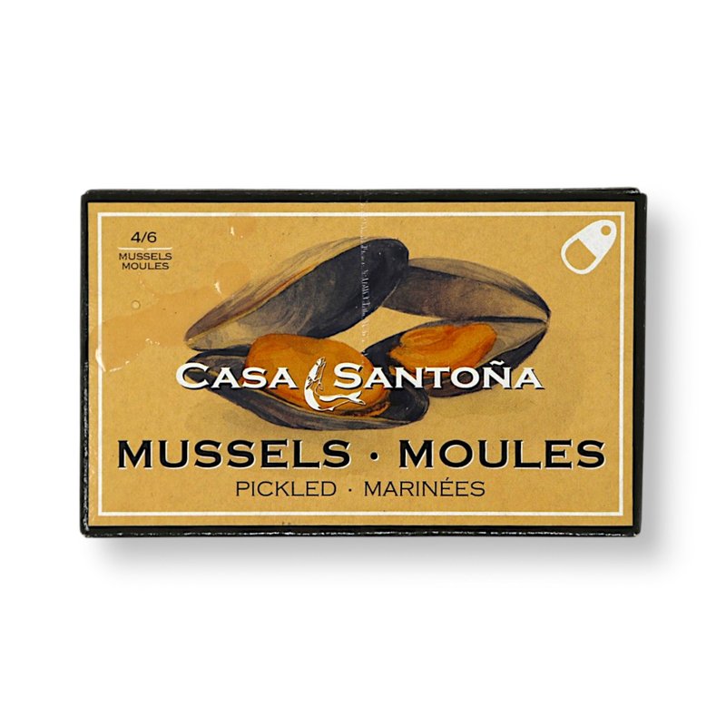 Marinated Mussels 'Mejillones' en Escabeche - Casa Santona | Spanish