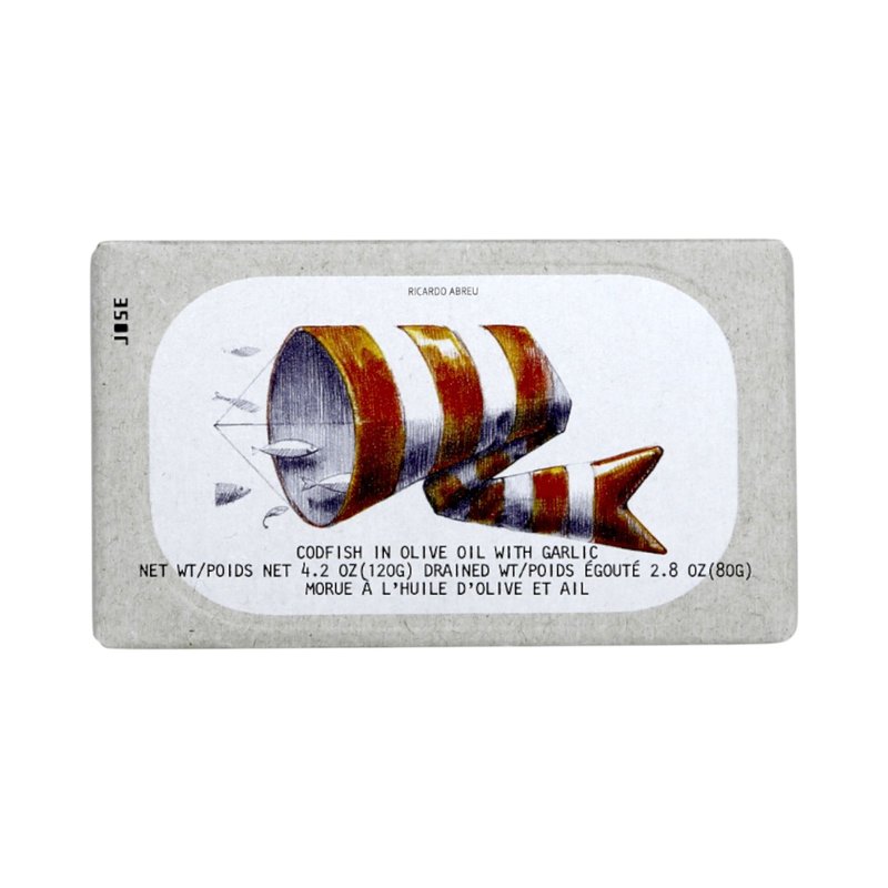 Codfish in Olive Oil with Garlic - José Gourmet | Premium