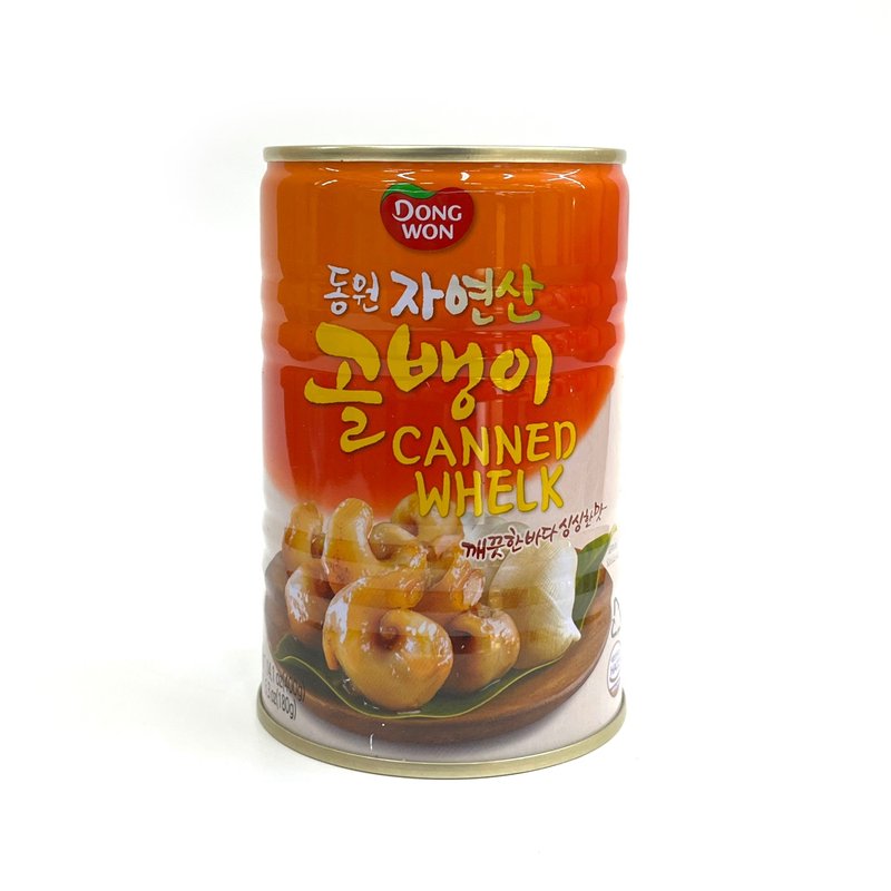 Natural Canned Whelk (Bai-Top Shell) / 동원 자연산 골뱅이 (400g)
