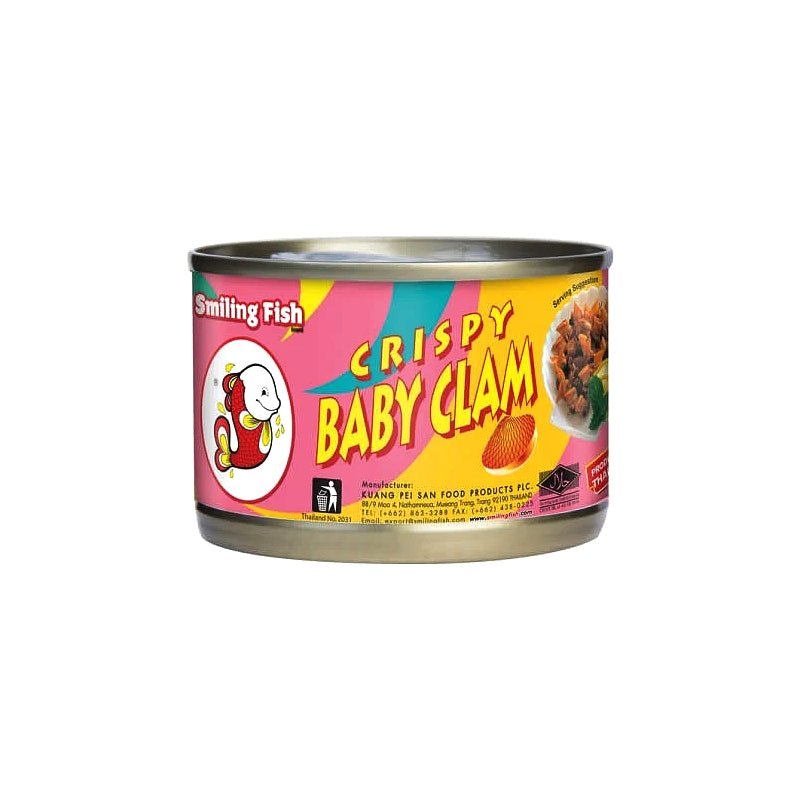 Crispy Baby Clams - Smiling Fish