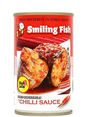 Fried Mackerel in Chilli Sauce - Smiling Fish