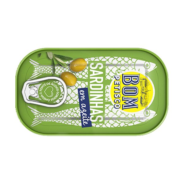 Sardines in Olive Oil 120g - Portuguese Canned Sardines