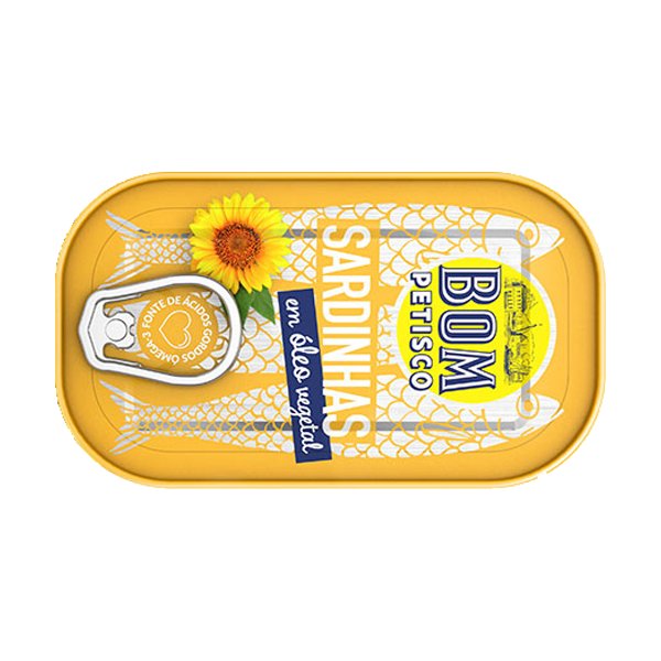 Sardines in Vegetable Oil 120g - Portuguese Canned Sardines