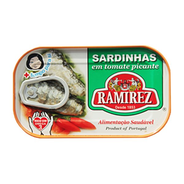 Sardines in Spicy Tomato Sauce - Portuguese Canned Sardines