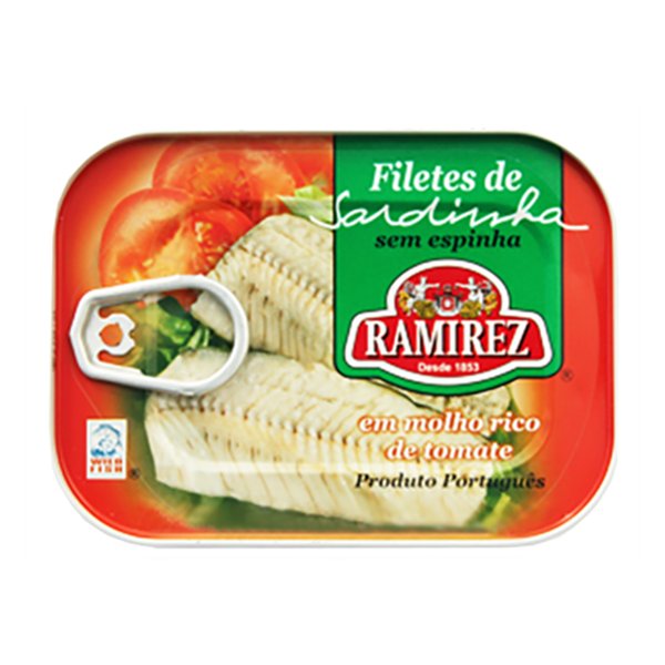 Boneless Sardine Fillets in Tomato Sauce - Portuguese Canned Sardines
