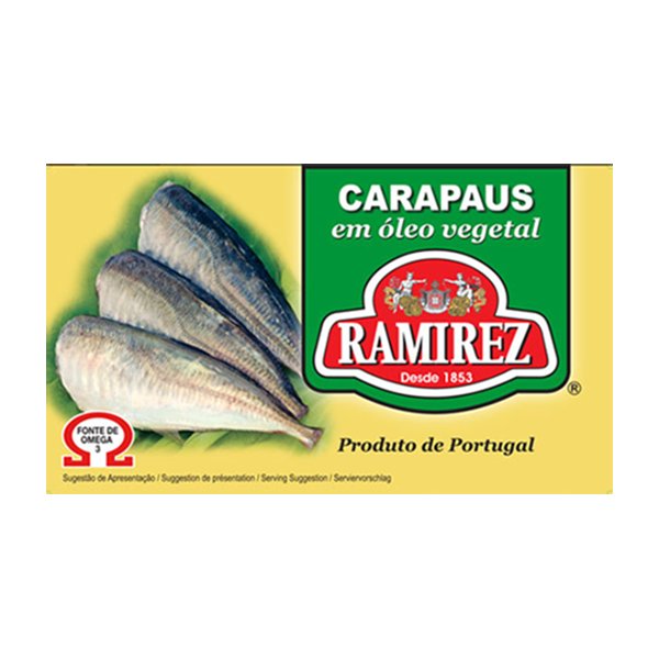 Horse Mackerel in Vegetable Oil (Carapaus) - Portuguese Canned Fish