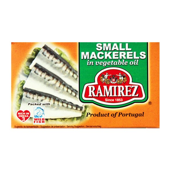 Small Mackerels in Vegetable Oil (Cavalinhas) - Portuguese Canned Fish