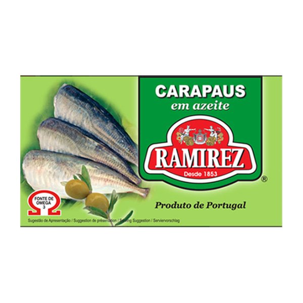 Horse Mackerel in Olive Oil (Carapaus) - Portuguese Canned Fish