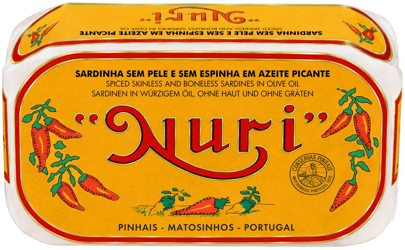 Skinless and Boneless Sardines in spicy Olive Oil