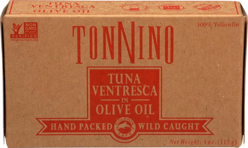 Tonnino Yellowfin Tuna Ventresca in Olive Oil – 4 oz