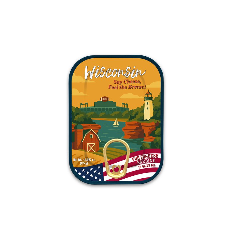 Wisconsin Tinned Sardines in Olive Oil