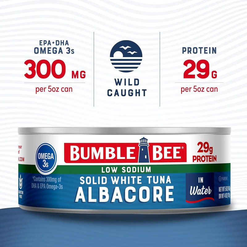 Bumble Bee Low Sodium Solid White Albacore Tuna in Water 5 oz